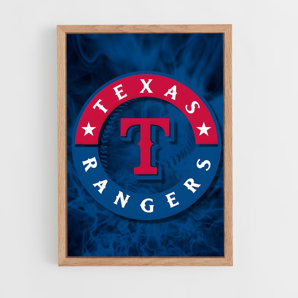 Poster Rangers Forever – affiche Baseball (vue 4)